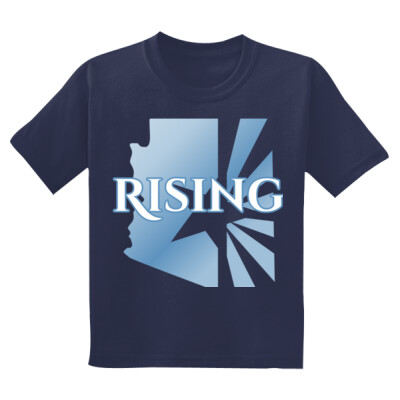 Youth State Outline Crewneck Tee Thumbnail