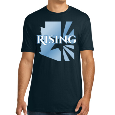 Adult Unisex State Outline Crewneck Tee Thumbnail