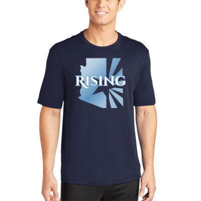 Adult State Outline Drifit Performance Tee Thumbnail