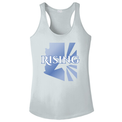 Ladies Drifit AZ State Outline Performance Tank  Thumbnail