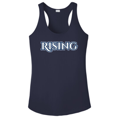 Ladies Rising Drifit Performance Tank - Navy Thumbnail