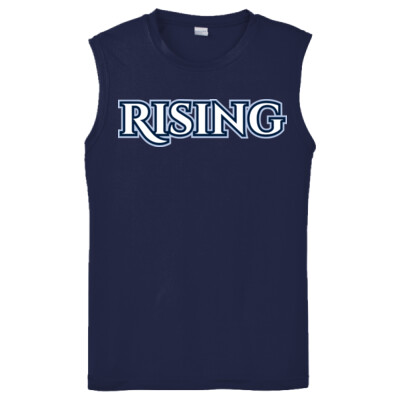 Adult Rising Drifit Sleeveless Tee - Navy Thumbnail