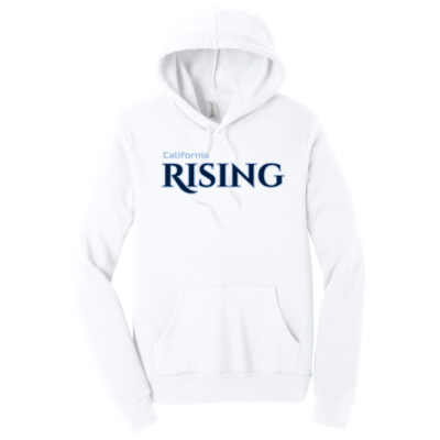 Adult Bella Canvas California Rising Hoodie w/ Optional Number on Sleeve  Thumbnail