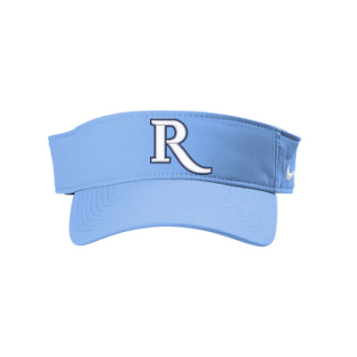 Nike Light Blue Visor - R logo flat EMB  Thumbnail
