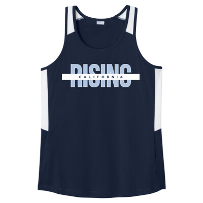 Ladies Colorblock Drifit California Rising Tank  2 Thumbnail