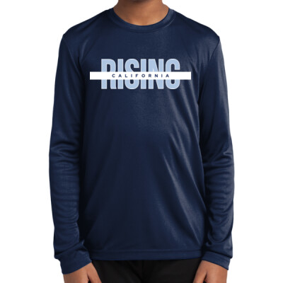 Youth California Rising Long Sleeve Drifit Tee  2 Thumbnail