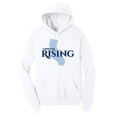 Adult Bella Canvas California Rising Hoodie w/ Optional Number on Sleeve  4 Thumbnail