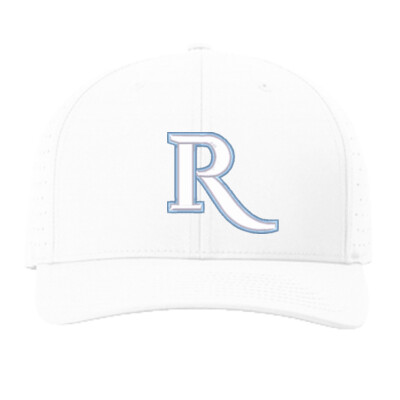 Richardson 632 Laser Perf R-Flex Snapback -3D R white/light blue Thumbnail