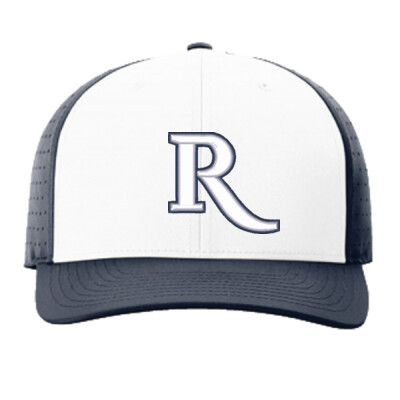 Richardson 632 Laser Perf R-Flex Snapback -3D R white/navy Thumbnail
