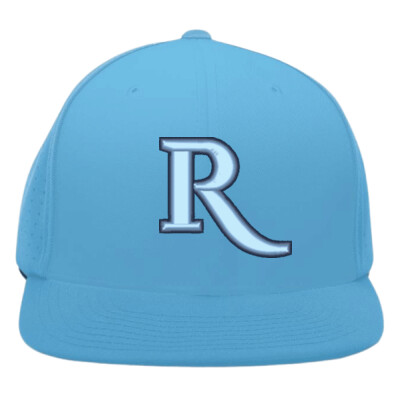 Perforated Performance Flexfit Hat - 3D R light blue/navy Thumbnail