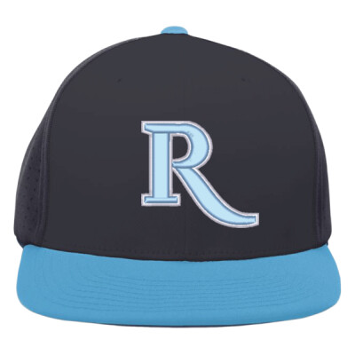 Perforated Performance Flexfit Hat - 3D R light blue/white Thumbnail