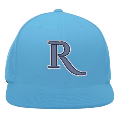Perforated Performance Flexfit Hat - 3D R navy/white Thumbnail