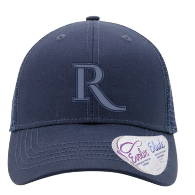 Infinity Charlie Ponytail Hat - 3D R light all navy Thumbnail