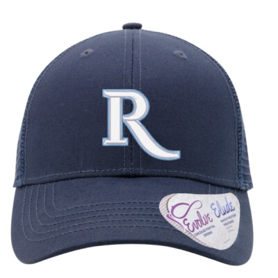 Infinity Charlie Ponytail Hat - 3D R white/light blue Thumbnail
