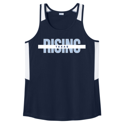 Ladies Colorblock Drifit Texas Rising Tank   2 Thumbnail