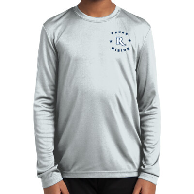 Youth Texas Rising Long Sleeve Drifit Tee   3 Thumbnail