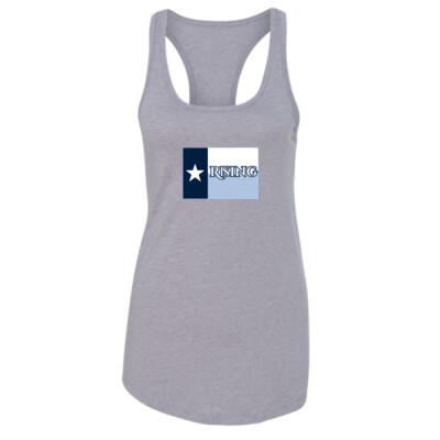 Ladies Next Level Texas Rising Racerback Tank   4 Thumbnail