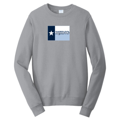 Adult Texas Rising Fleece Crewneck Sweatshirt  4 Thumbnail
