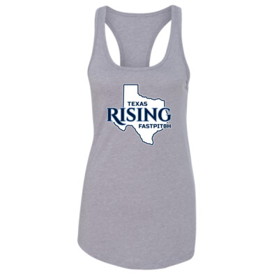 Ladies Next Level Texas Rising Racerback Tank   5 Thumbnail