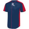 B3VP Youth Full-Button Baseball Jersey Thumbnail